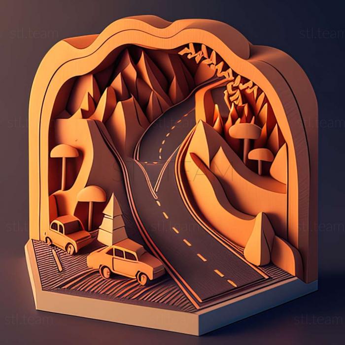 3D модель Гра на автостраду (STL)
